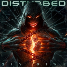 DISTURBED-DIVISIVE -SILVER COLOURED-