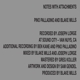 PALLADINO, PINO & BLAKE MILLS-NOTES WITH ATTA...
