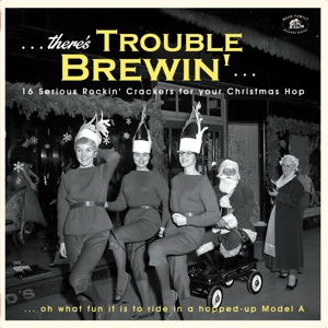 VARIOUS-THERE'S TROUBLE BREWIN' -COLOURED-
