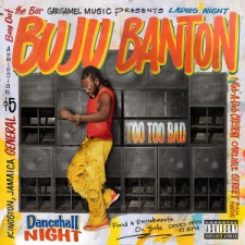 BUJU BANTON-TOO TOO BAD -COLOURED-