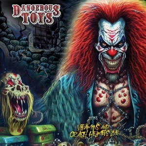 DANGEROUS TOYS-VITAMINS & CRASH HELMET LIVE (ORANGE) -COLOURED-