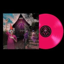 GORILLAZ-CRACKER ISLAND -NEON PINK COLOURED-