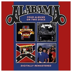 ALABAMA-FOUR ALBUMS ON TWO DISCS