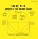 REID, STEVE-ODYSSEY OF THE OBLONG SQUARE -COL...