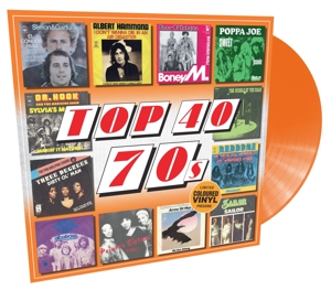 VARIOUS-TOP 40 - 70S (COLOURED) -COLOURED-
