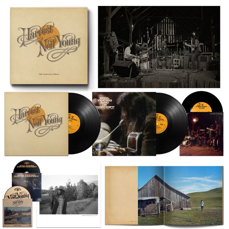 YOUNG, NEIL-HARVEST (50TH ANNIVERSARY EDITION) (LP+DVD)