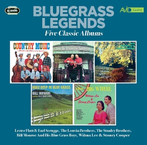 VARIOUS-BLUEGRASS LEGENDS - FIVE CLASSIC ALBUMS