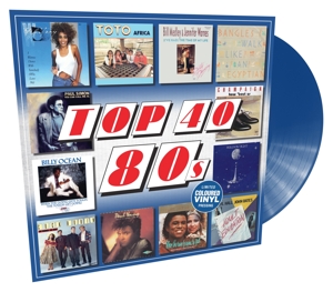 VARIOUS-TOP 40 - 80S (COLOURED) -COLOURED-