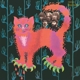 PUSSY-PUSSY PLAYS -COLOURED-