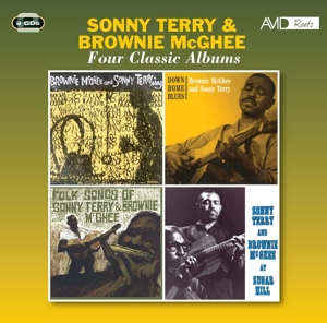 TERRY, SONNY & BROWNIE MCGHEE-FOUR CLASSIC ALBUMS